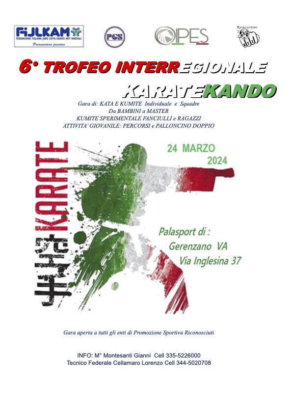 6° Trofeo Interregionale Karatekando